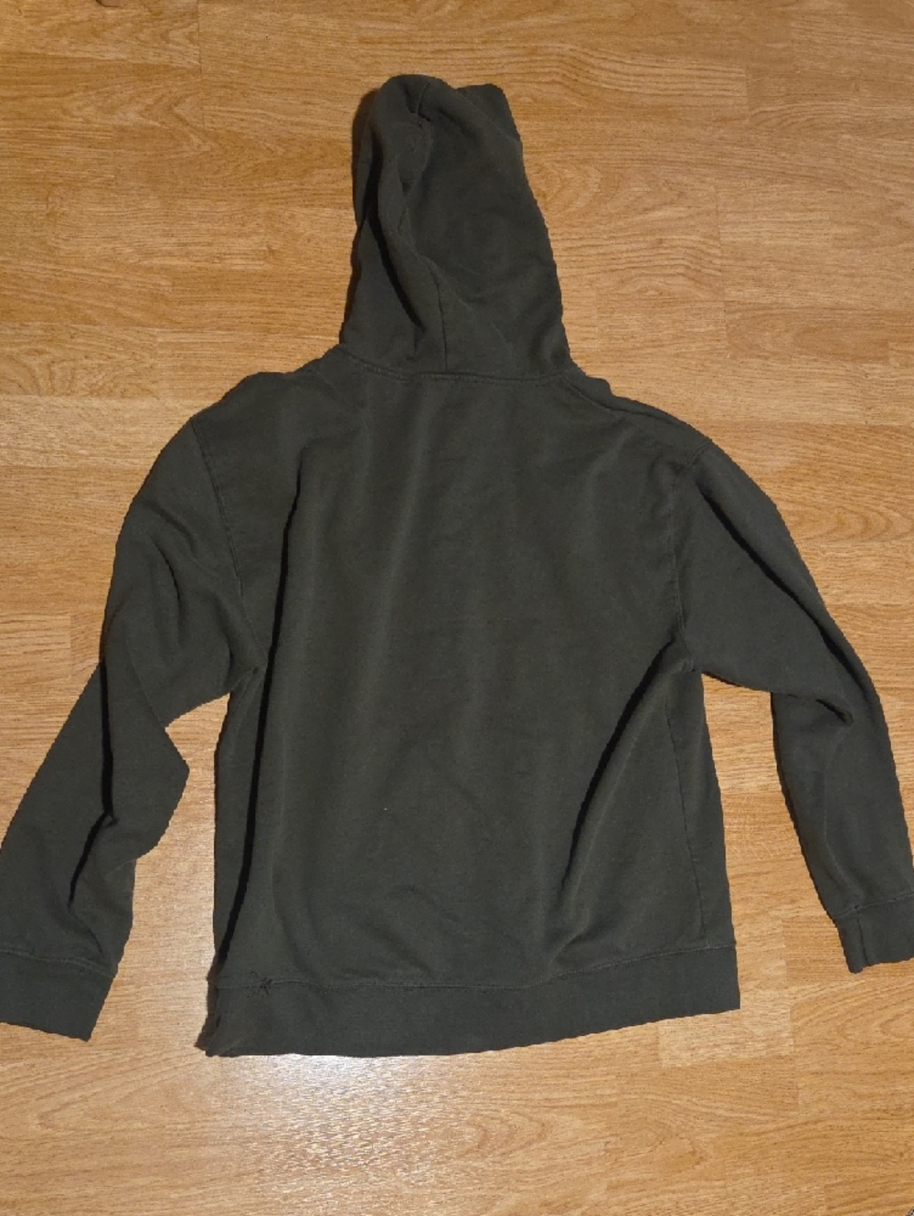Cabela's Olive Green Hoodie with Yellow Logo - Picture 3 of 3